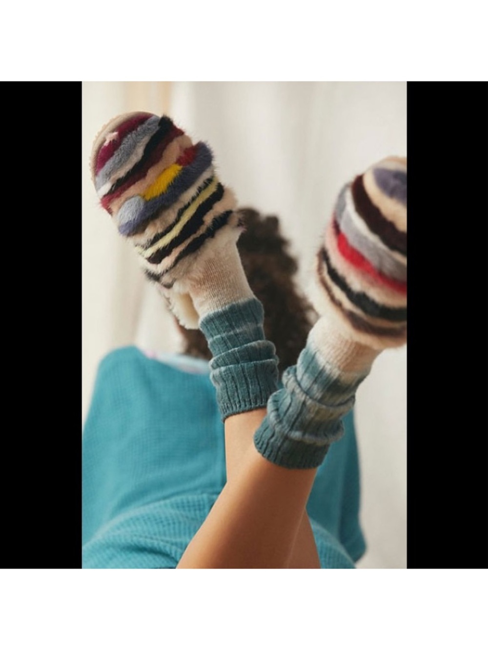MOU Minky Slippers - Size 8.5